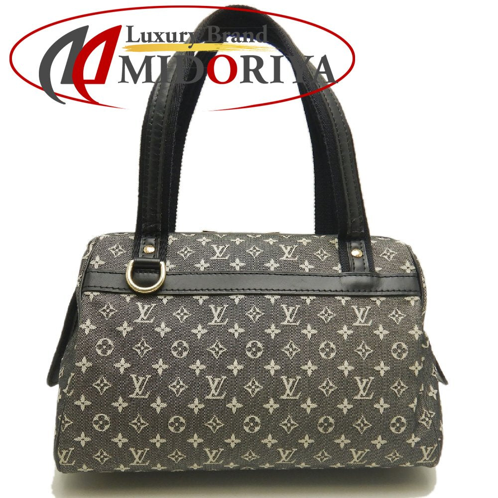 LOUIS VUITTON ルイヴィトン モノグラムミニ ジョセフィーヌPM M92049 ハンドバッグ ノワール レディース /253905【中古】