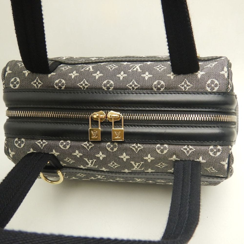 LOUIS VUITTON ルイヴィトン モノグラムミニ ジョセフィーヌPM M92049 ハンドバッグ ノワール レディース /253905【中古】