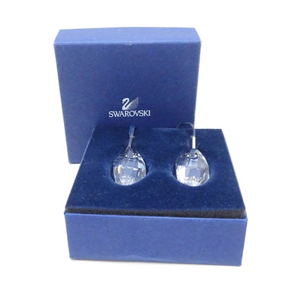 SWAROVSKI スワロフスキー クリスタル ラリアット ネックレス リボン /291558【中古】【BJ】