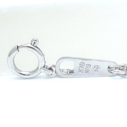 TASAKI 田崎真珠 ネックレス ブラックパール6.7ミリ パール6.7ミリ 真珠 K18WG ホワイトゴールド/292176【中古】【BJ】