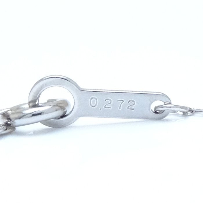 4℃ ヨンドシー ダイヤモンド ネックレス 一粒ダイヤモンド0.272ct Pt850プラチナ/292589【中古】【BJ】