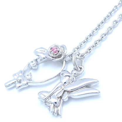 Disney ディズニー ティンカーベル ネックレス キュービックジルコニア シルバー925/292721【中古】【BJ】