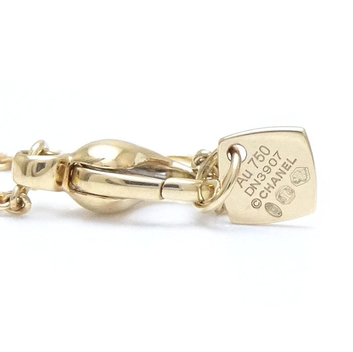 CHANEL シャネル ココ クラッシュ コレクション ブレスレット ダイヤモンド0.03ct J12367 K18YG イエローゴールド/292822【中古】【BJ】