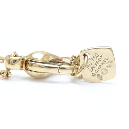 CHANEL シャネル ココ クラッシュ コレクション ブレスレット ダイヤモンド0.03ct J12367 K18YG イエローゴールド/292822【中古】【BJ】