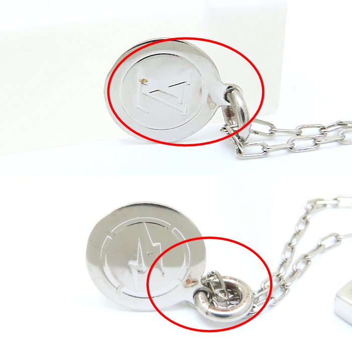 LOUIS VUITTON ルイヴィトン フラグメント ネックレス M62430/293435【中古】【BJ】