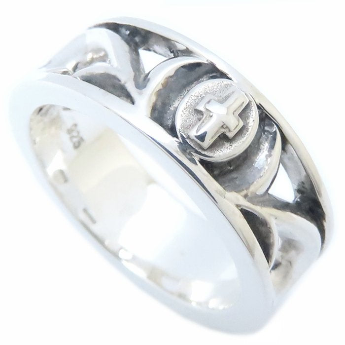 AQUA FORTIS アクアフォルティス リング 指輪 クロスモチーフ 13号 シルバー925/293531【中古】【BJ】