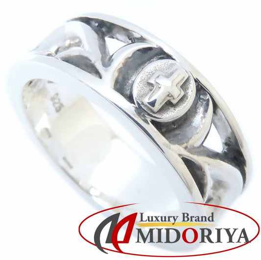 AQUA FORTIS アクアフォルティス リング 指輪 クロスモチーフ 13号 シルバー925/293531【中古】【BJ】