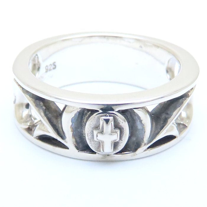 AQUA FORTIS アクアフォルティス リング 指輪 クロスモチーフ 13号 シルバー925/293531【中古】【BJ】