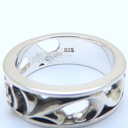 AQUA FORTIS アクアフォルティス リング 指輪 クロスモチーフ 13号 シルバー925/293531【中古】【BJ】