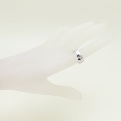 CARTIER カルティエ ビーラブ リング 指輪 6Pダイヤモンド #50 10号 B4215700 K18WG ホワイトゴールド/293613【中古】【BJ】