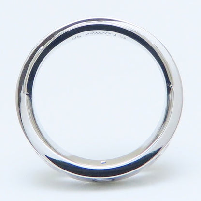 CARTIER カルティエ ビーラブ リング 指輪 6Pダイヤモンド #50 10号 B4215700 K18WG ホワイトゴールド/293613【中古】【BJ】