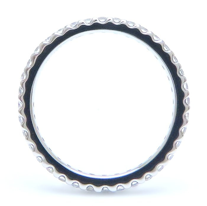 4℃ ヨンドシー ダイヤモンド リング 指輪 フルエタニティ 10号 Pt950プラチナ/293715【中古】【BJ】