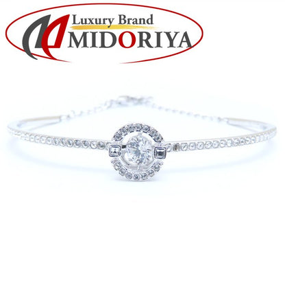 SWAROVSKI スワロフスキー クリスタル ブレスレット シルバーメッキ/293741【中古】【BJ】