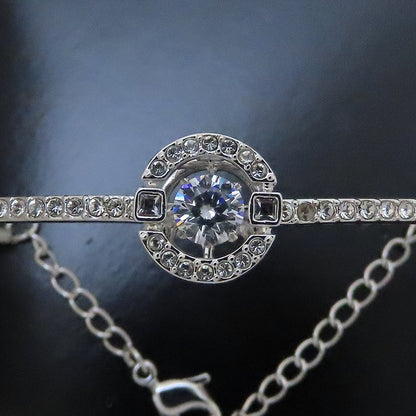 SWAROVSKI スワロフスキー クリスタル ブレスレット シルバーメッキ/293741【中古】【BJ】