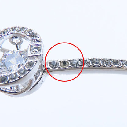 SWAROVSKI スワロフスキー クリスタル ブレスレット シルバーメッキ/293741【中古】【BJ】