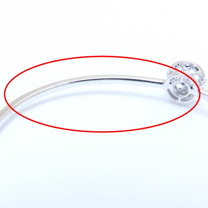 SWAROVSKI スワロフスキー クリスタル ブレスレット シルバーメッキ/293741【中古】【BJ】
