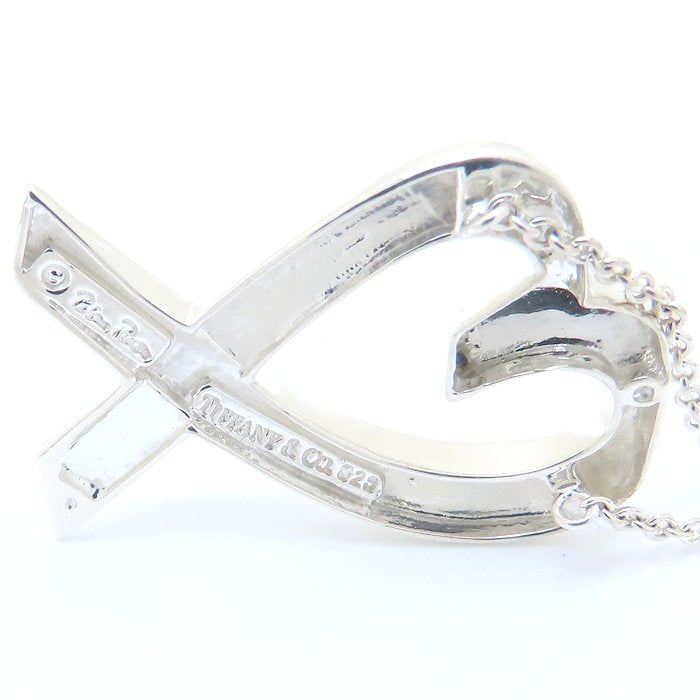 TIFFANY&Co. ティファニー ラビングハート ネックレス パロマピカソ シルバー925/293759【中古】【BJ】