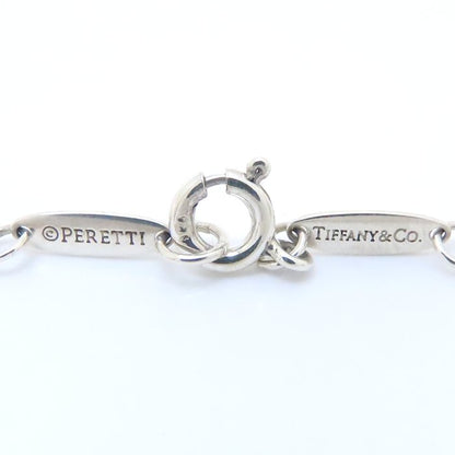 TIFFANY&Co. ティファニー ダブルオープンハート ネックレス エルサペレッティ シルバー925xK18PG ピンクゴールド /293787【中古】【BJ】