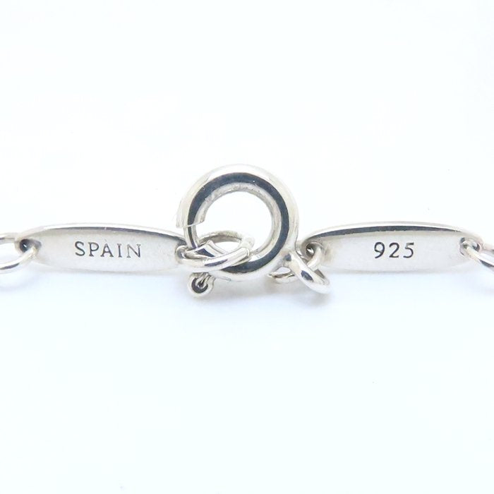 TIFFANY&Co. ティファニー ダブルオープンハート ネックレス エルサペレッティ シルバー925xK18PG ピンクゴールド /293787【中古】【BJ】
