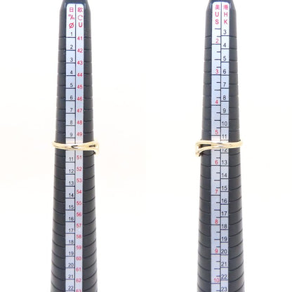 4℃ ヨンドシー ダイヤモンド リング 指輪 1Pダイヤモンド 10号 K18YG イエローゴールド/294007【中古】【BJ】