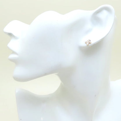 TIFFANY&Co. ティファニー フルールドリス ピアス ダイヤモンド 750PG ピンクゴールド K18RG ローズゴールド/294021【中古】【BJ】