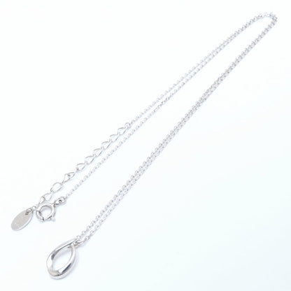 4℃ ヨンドシー ネックレス ガーネット シルバー/294083【中古】【BJ】