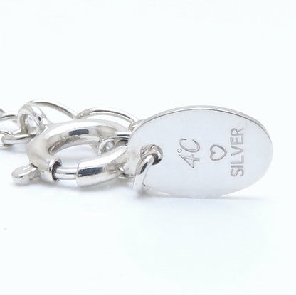 4℃ ヨンドシー ネックレス ガーネット シルバー/294083【中古】【BJ】