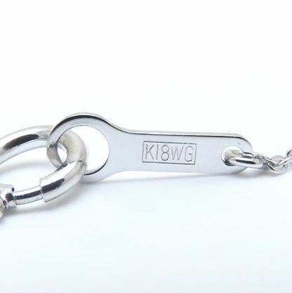 TAKE-UP テイクアップ ブルートパーズ ネックレス K18WG ホワイトゴールド/294130【中古】【BJ】