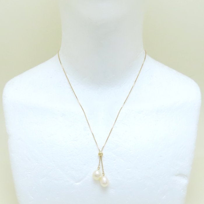 TASAKI 田崎真珠 パール ネックレス バロックパール アレンジ可能 真珠 K18YG イエローゴールド レディース/294312【中古】【BJ】