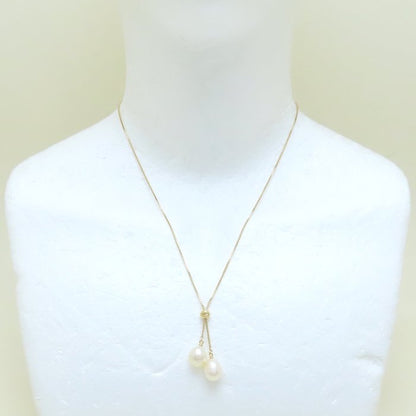 TASAKI 田崎真珠 パール ネックレス バロックパール アレンジ可能 真珠 K18YG イエローゴールド レディース/294312【中古】【BJ】