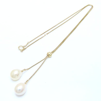TASAKI 田崎真珠 パール ネックレス バロックパール アレンジ可能 真珠 K18YG イエローゴールド レディース/294312【中古】【BJ】