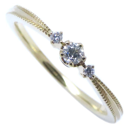 festaria フェスタリア ダイヤモンド リング 指輪 Wish upon a star ダイヤモンド0.054ct/0.01ct 13号 K18YG イエローゴールド レディース/294455【中古】【BJ】