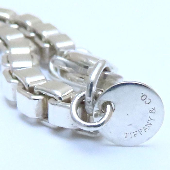 TIFFANY&Co. ティファニー ベネチアン チェーン ネックレス 92cm ロング シルバー925 レディース/294457【中古】【BJ】