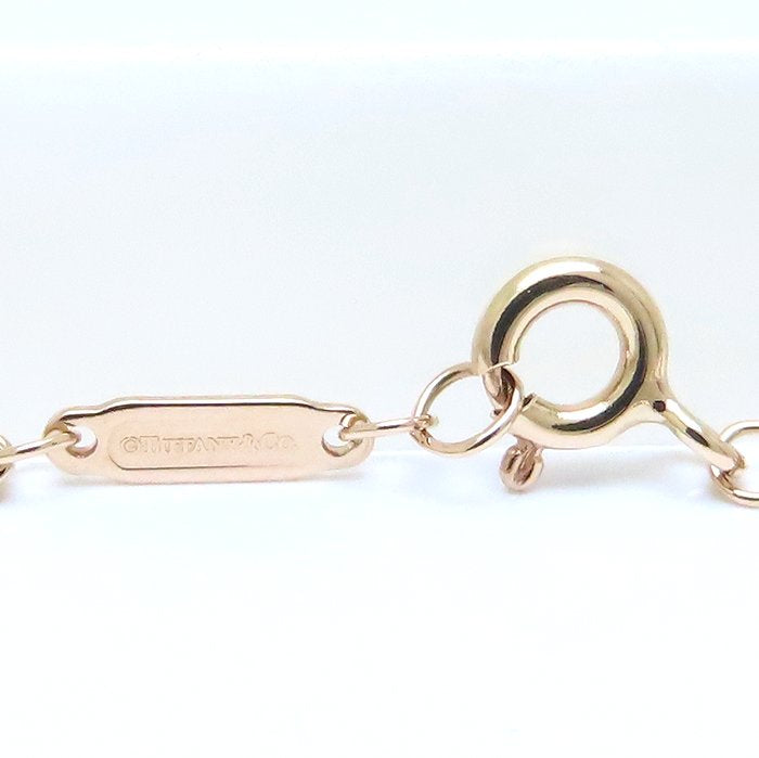 TIFFANY&Co. ティファニー ハードウェア ラージ ダブル リンク ネックレス 750PG ピンクゴールド K18RG ローズゴールド レディース/294534【中古】【BJ】