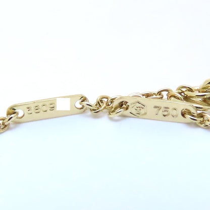 Carrera y Carrera カレライカレラ ネックレス 女性モチーフ 一粒ダイヤモンド K18YG イエローゴールド レディース/294537【中古】【BJ】