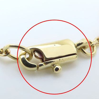 Carrera y Carrera カレライカレラ ネックレス 女性モチーフ 一粒ダイヤモンド K18YG イエローゴールド レディース/294537【中古】【BJ】