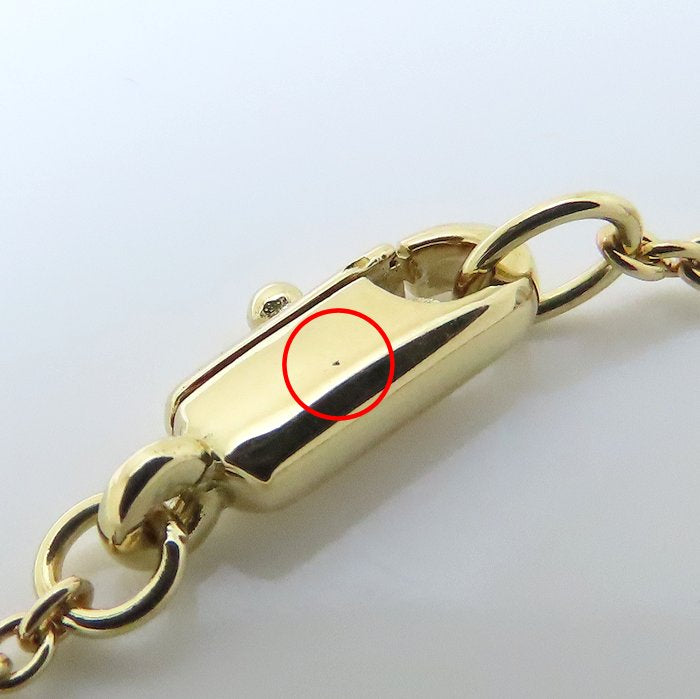 Carrera y Carrera カレライカレラ ネックレス 女性モチーフ 一粒ダイヤモンド K18YG イエローゴールド レディース/294537【中古】【BJ】