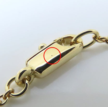 Carrera y Carrera カレライカレラ ネックレス 女性モチーフ 一粒ダイヤモンド K18YG イエローゴールド レディース/294537【中古】【BJ】
