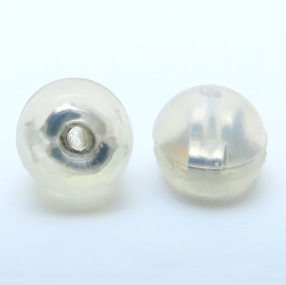 4℃ ヨンドシー キュービックジルコニア ピアス K10WG ホワイトゴールド レディース/294557【中古】【BJ】