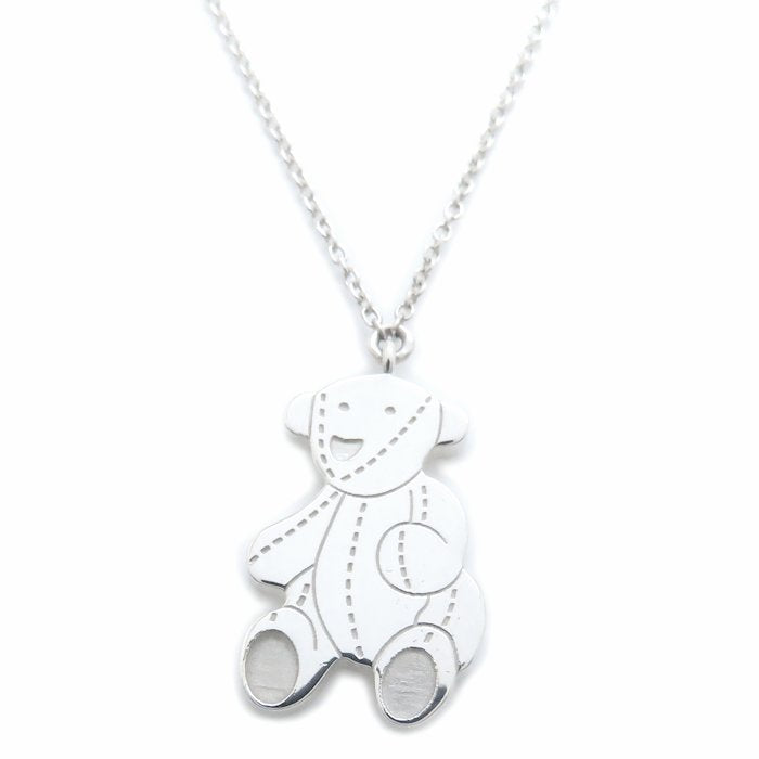 GUCCI グッチ テディベア ネックレス シルバー925 レディース/294593【中古】【BJ】