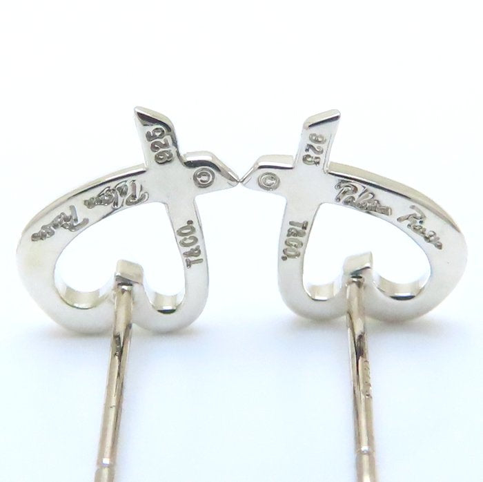 TIFFANY&Co. ティファニー ラビングハート ピアス パロマピカソ シルバー925 レディース/294724【中古】【BJ】