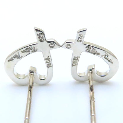 TIFFANY&Co. ティファニー ラビングハート ピアス パロマピカソ シルバー925 レディース/294724【中古】【BJ】