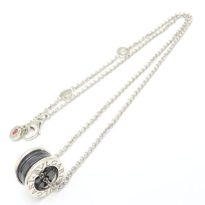 BVLGARI ブルガリ セーブザチルドレン ビーゼロワン ネックレス B.zero1 シルバー925xブラックセラミック レディース/294807【中古】【BJ】