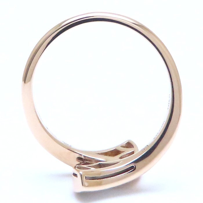 BVLGARI ブルガリ ディーヴァドリーム リング 指輪 マザーオブパール ダイヤモンド #53 12.5号 K18PG ピンクゴールド レディース/294855【中古】【BJ】