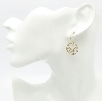 STAR JEWELRY スタージュエリー 2012年クリスマス限定 ピアス ラブレター3WAY 2JP0250 K10YG イエローゴールド レディース/294921【中古】【BJ】