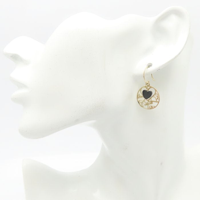 STAR JEWELRY スタージュエリー 2012年クリスマス限定 ピアス ラブレター3WAY 2JP0250 K10YG イエローゴールド レディース/294921【中古】【BJ】