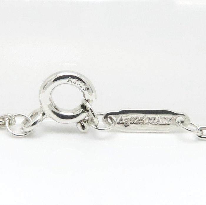 TIFFANY&Co. ティファニー ハードウェア 細長リンク ネックレス シルバー925 レディース/294946【中古】【BJ】