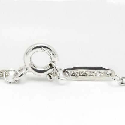 TIFFANY&Co. ティファニー ハードウェア 細長リンク ネックレス シルバー925 レディース/294946【中古】【BJ】