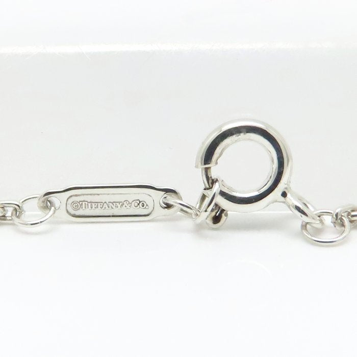TIFFANY&Co. ティファニー ハードウェア 細長リンク ネックレス シルバー925 レディース/294946【中古】【BJ】