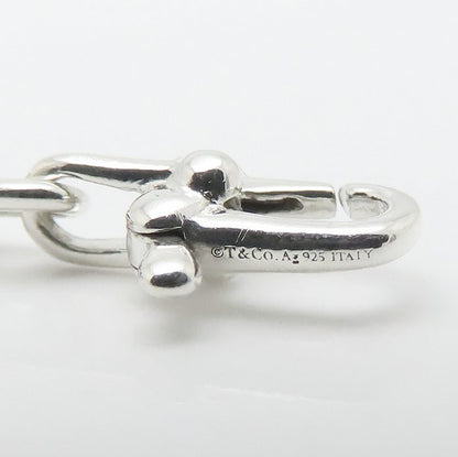 TIFFANY&Co. ティファニー ハードウェア マイクロリンク ブレスレット 17cm シルバー925 レディース/294962【中古】【BJ】